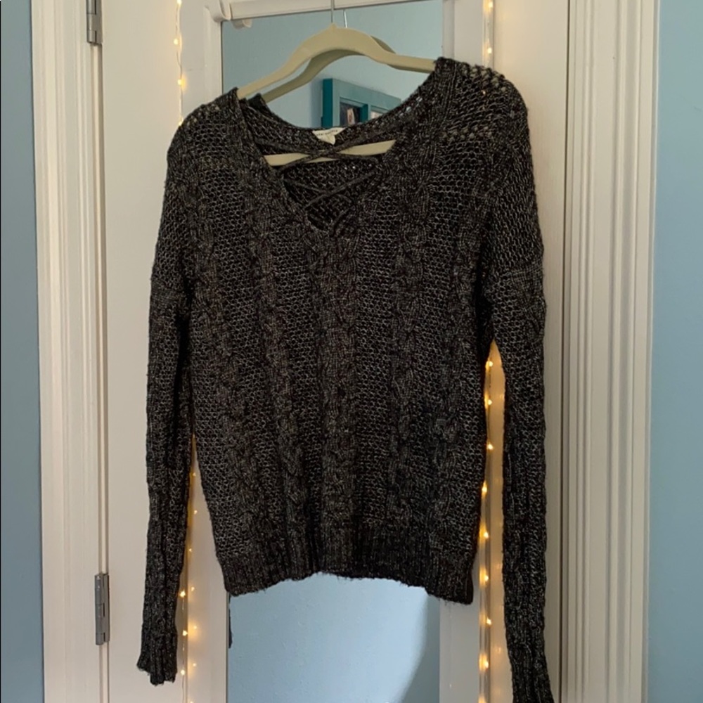 Dark grey sweater